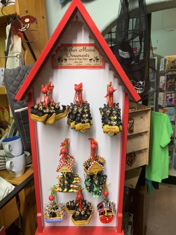 The Robin's Nest Lake Tahoe, Locally Made Mother Moose Ornaments